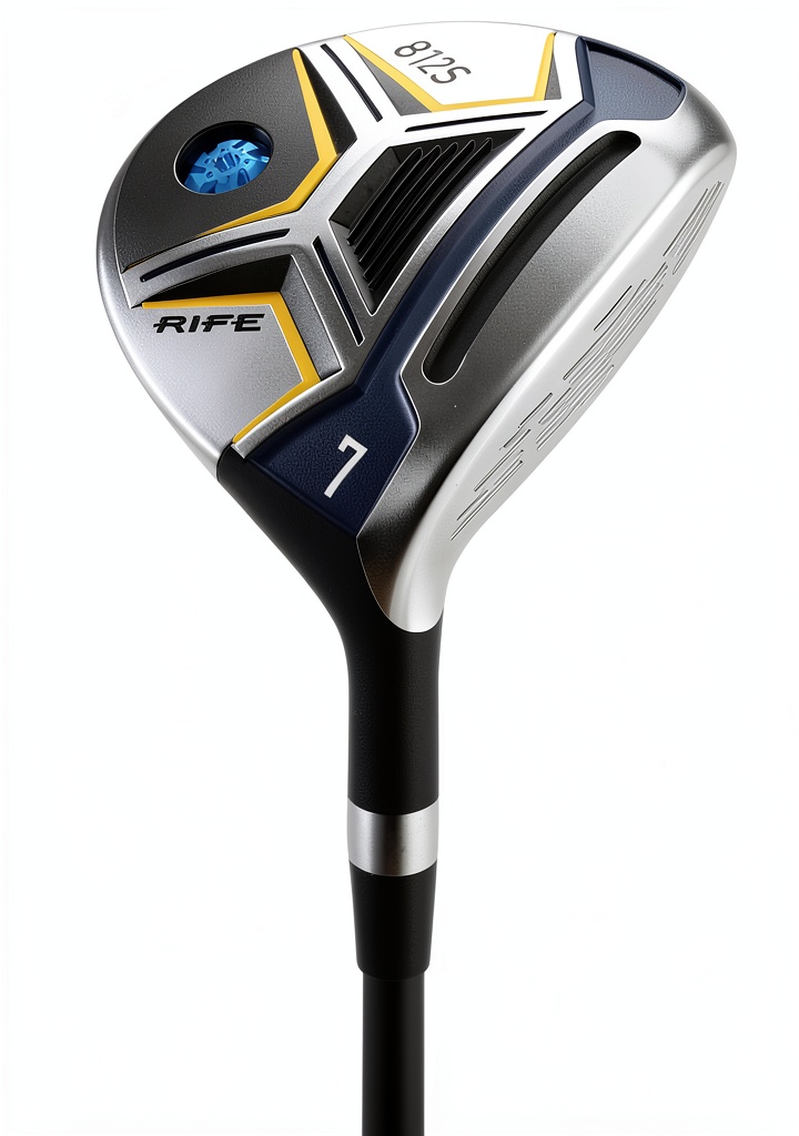 Rife Golf Senior Flex Hybrid Golf Club in action