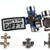 Spicer Universal Joint Greaseable Snap Ring Center-8