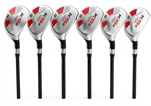 Majek Senior Flex Golf Hybrid Clubs for Men-0