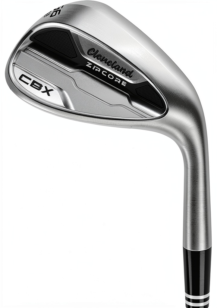 Cleveland Golf ZipCore sand wedge on a golf course
