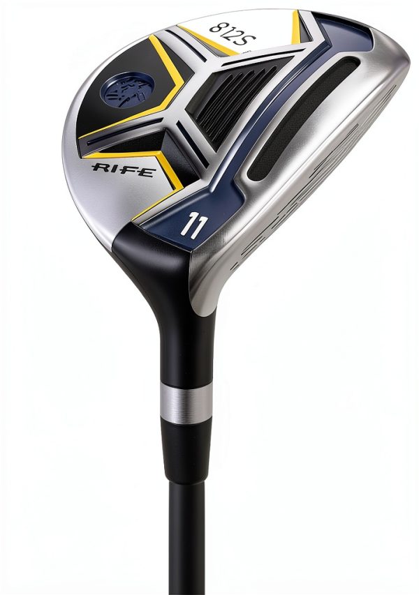 Rife Golf 11 Wood Senior Flex Black Hybrid-0