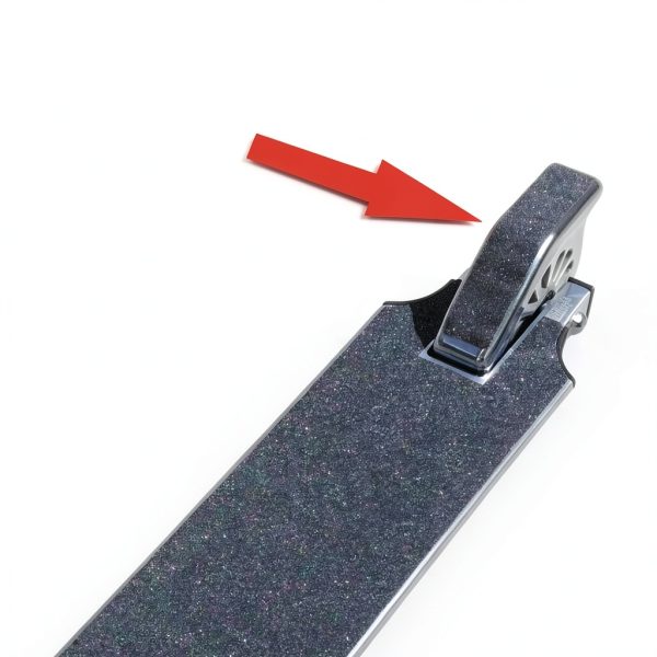 Scooter Grip Tape Red Cat Black 4.5x20 Non-Slip Deck Tape-7