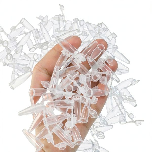 TAODAN Centrifuge Tubes 0.2ml Polypropylene Microcentrifuge 200 Pack-2
