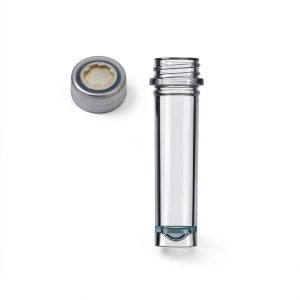 2.0 mL Microcentrifuge Tube with Screw Cap, Skirted Base, Polypropylene Material, Graduated, Write On Spot, Sterile, RNase/DNase-Free, Non-Pyrogenic, 50 Tubes per Pack-0